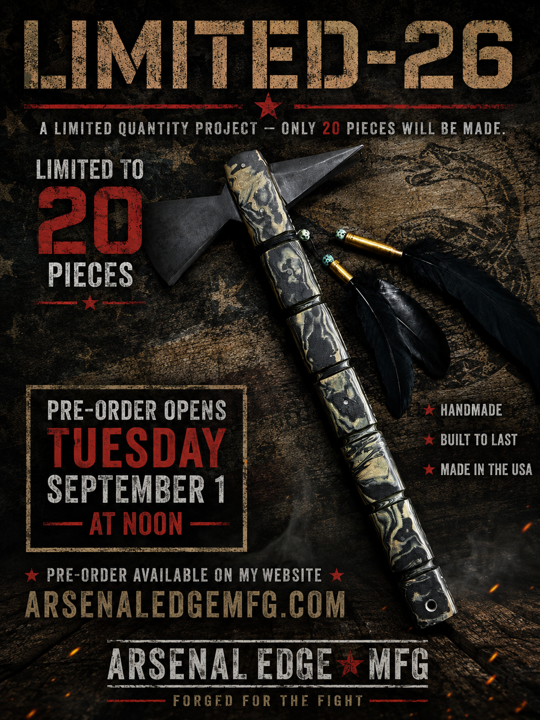 LIMITED-26 PRE-ORDER