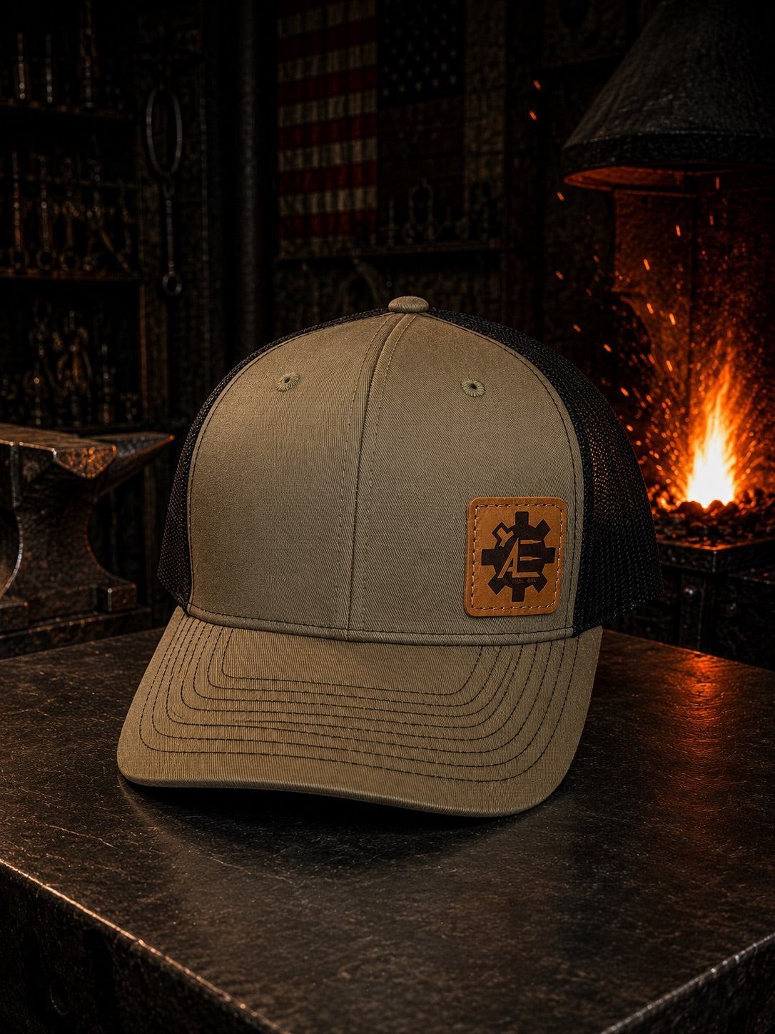 OD GREEN ARSENAL EDGE PATCH HAT