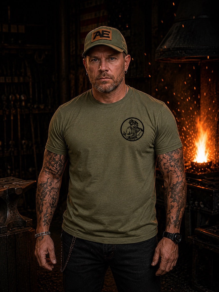 OD GREEN ARSENAL EDGE T-SHIRT