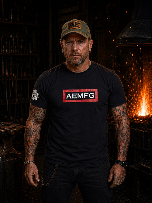 BLACK ARSENAL EDGE T-SHIRT (FRONT AND BACK PRINT)