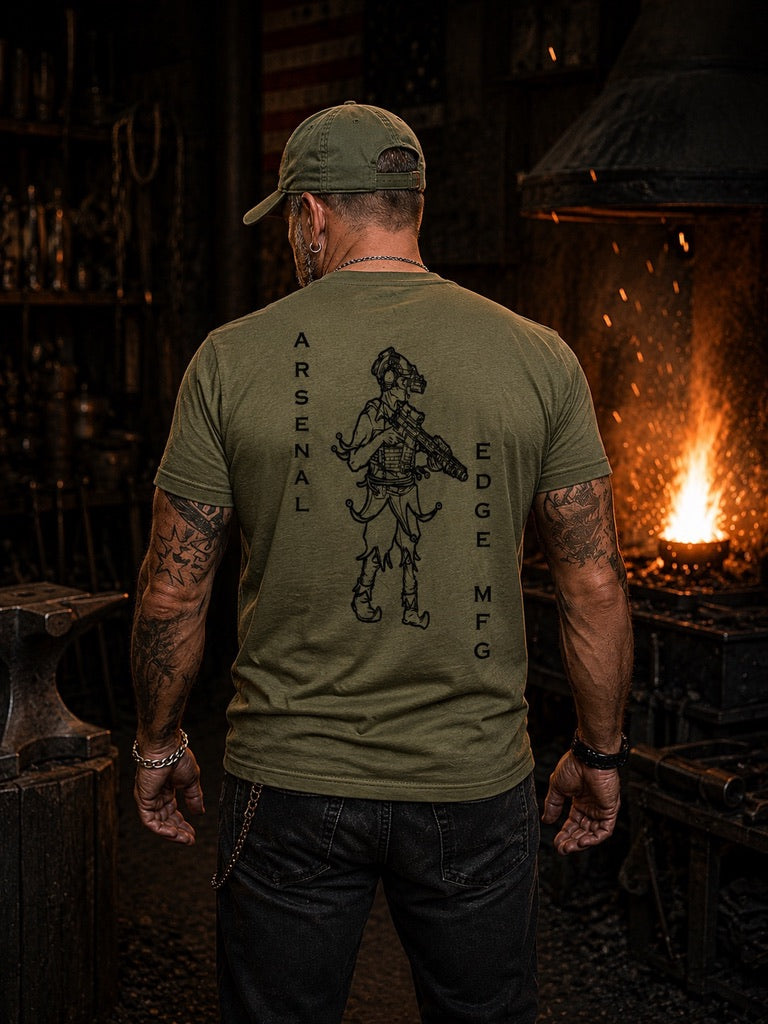 OD GREEN ARSENAL EDGE T-SHIRT