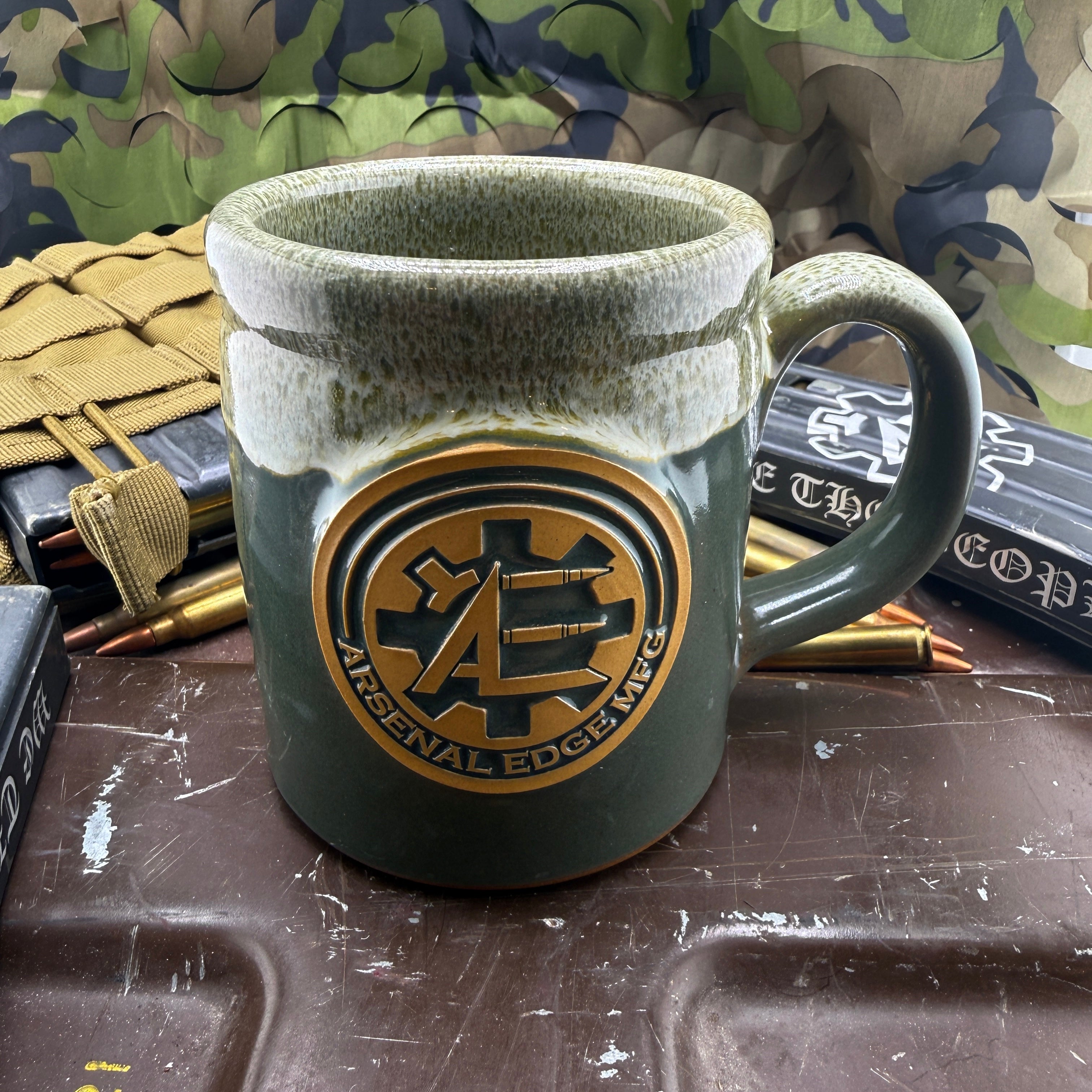 GREEN ARSENAL EDGE COFFEE MUG